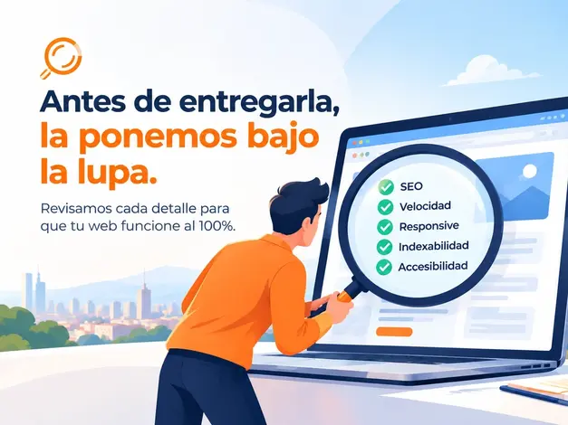 Webs entregadas cumpliendo con los estándares más estrictos